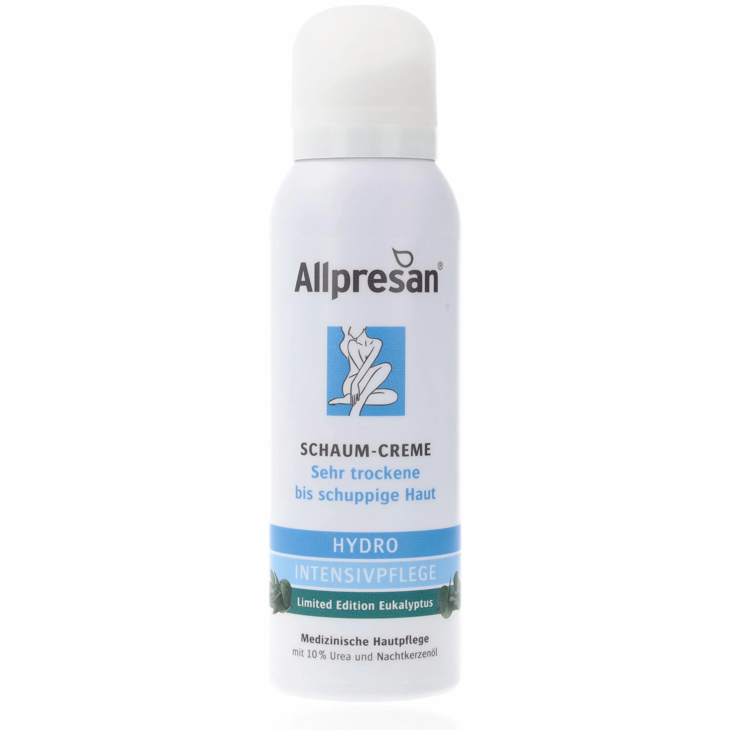 Allpresan Limited Edition HYDRO Crema per la cura intensiva del corpo per pelli molto secche a squamose con eucalipto, 125 ml