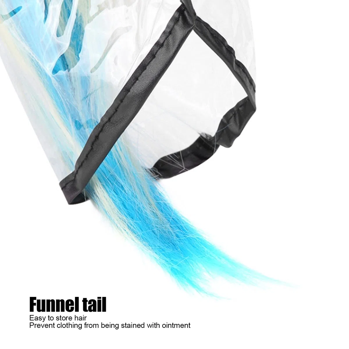 Cuffia per Lavaggio Capelli per Anziani, Cuffia per Shampoo con Risciacquo in Plastica in Resina per Lavare i Capelli Imbuto per Trattamento Capelli con Tenuta Regolabile per