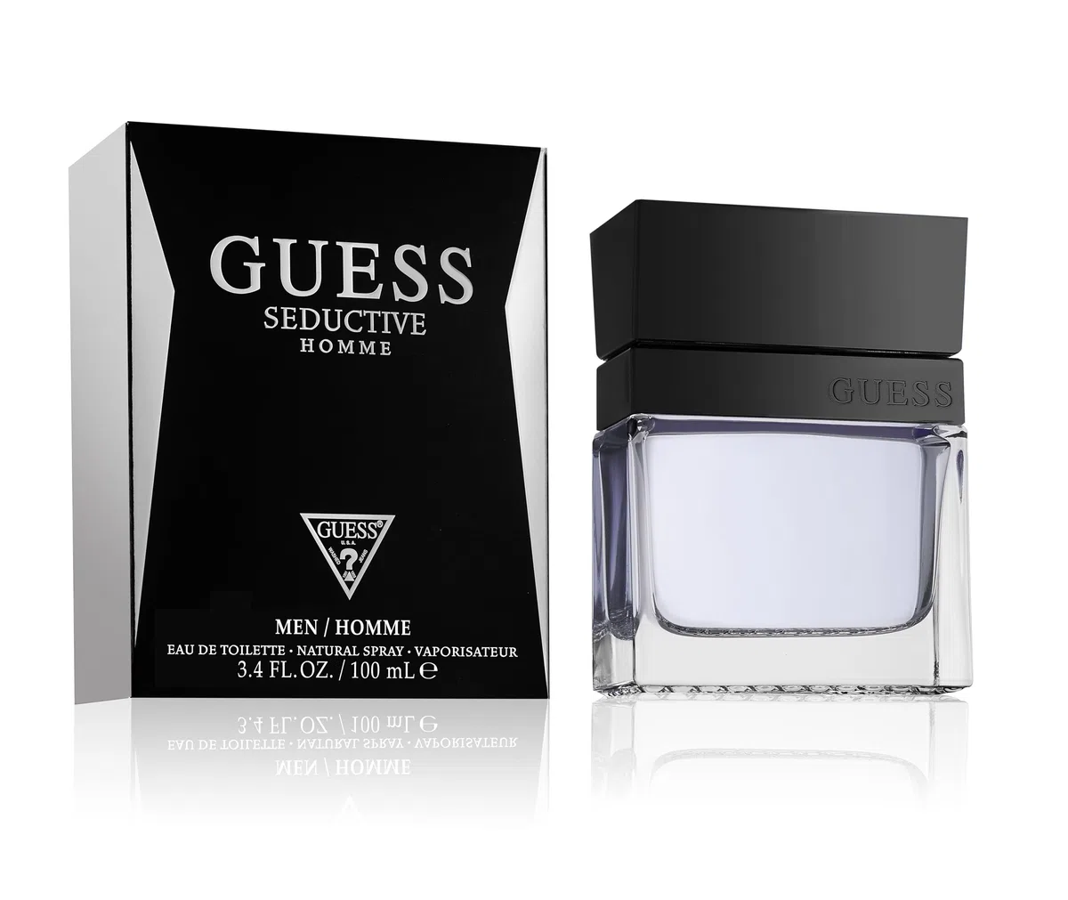 GUESS Seductive, Eau de Toilette, Profumo Uomo, Orientale Legnoso, Profumo Elegante a Lunga Durata, 100 ml
