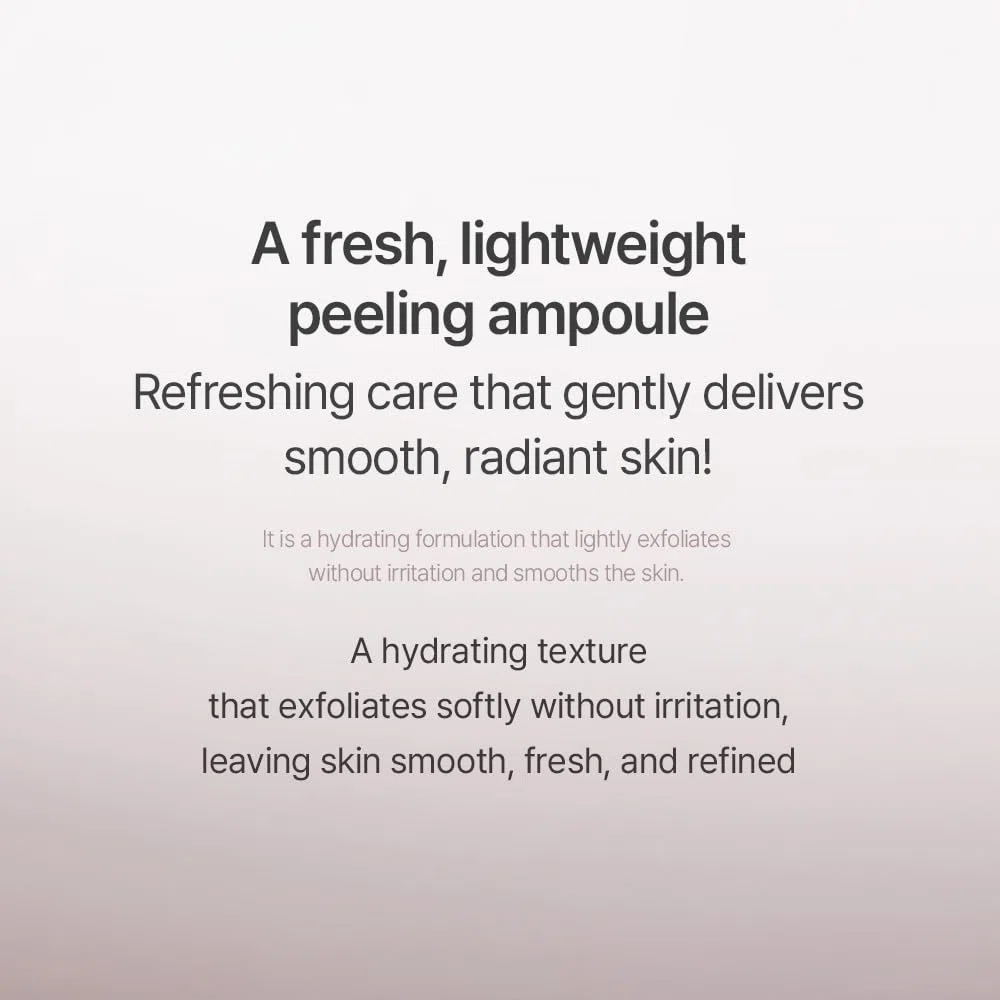 mixsoon Black Rice Peeling Ampoule - Esfoliante Viso con Estratto di Riso Nero, Complesso di Soia e PDRN di Riso, Siero Idratante per una Trasparenza Affinata e una Radiosità Vitale, 100ml