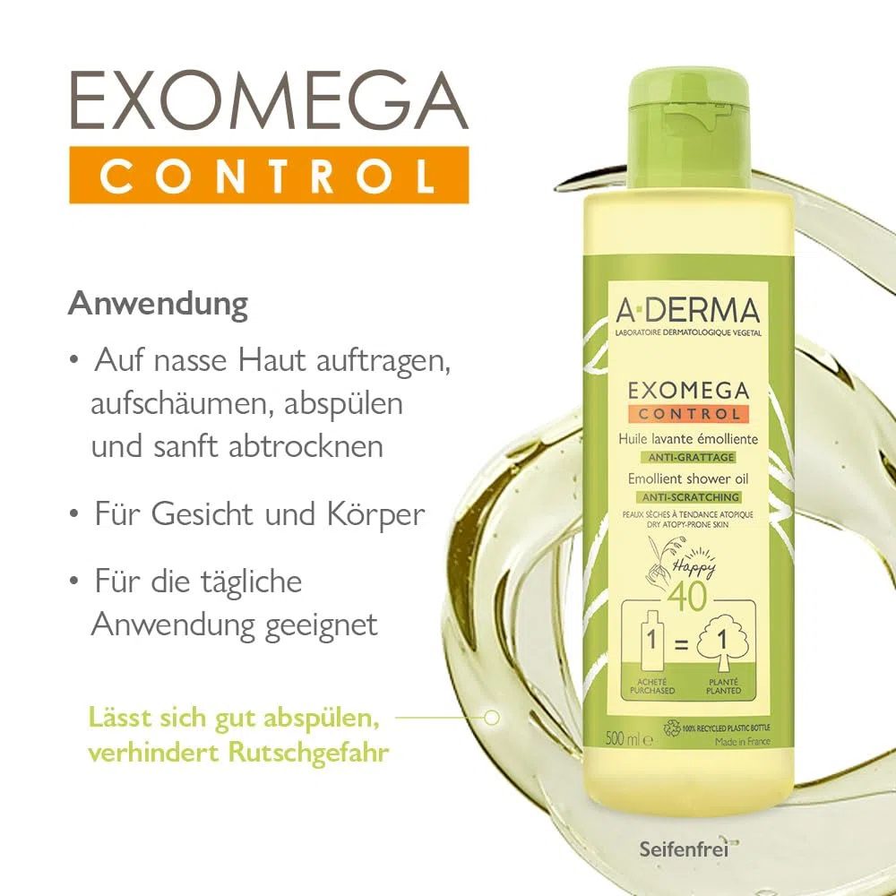 A-Derma Exomega Aceite Ducha 500Ml