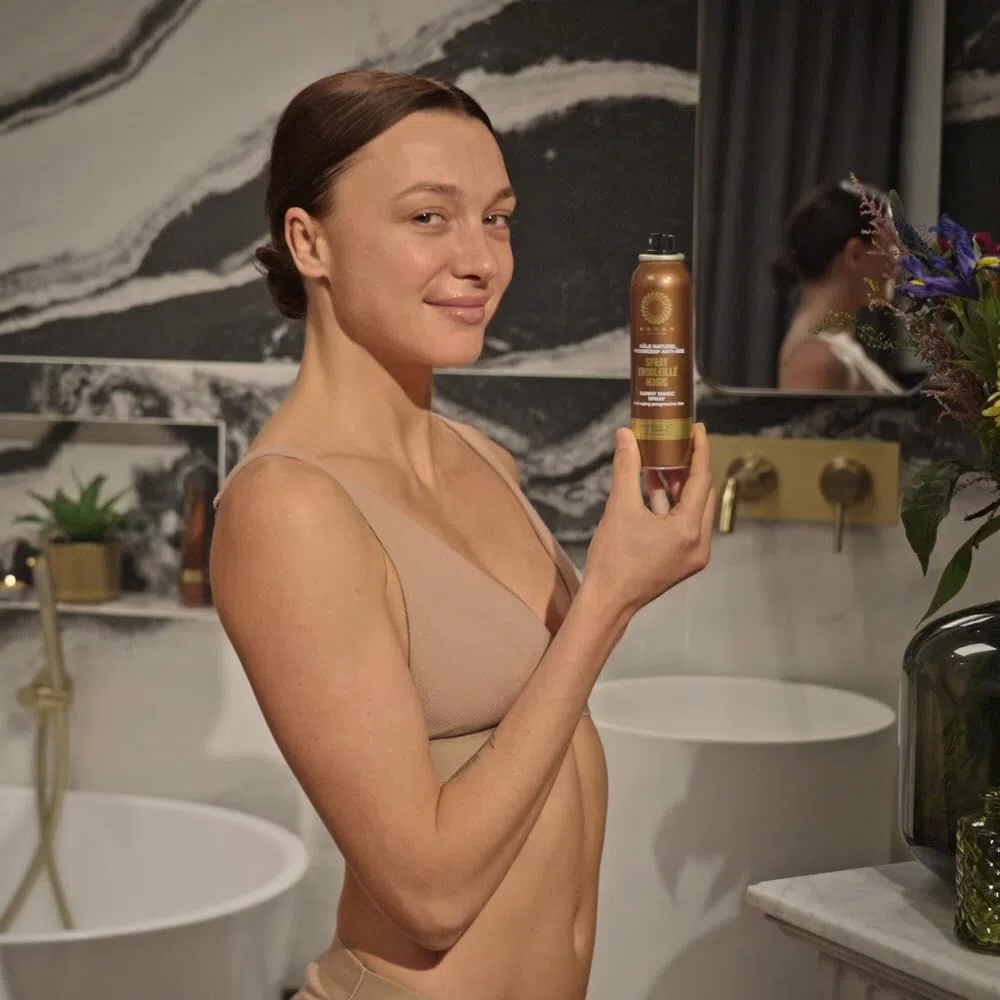 BOTAN Cosmetics - Spray Autoabbronzante Progressivo Anti-età 125 mL - Abbronzatura Naturale e Satinata - Vegano e Senza Alcol