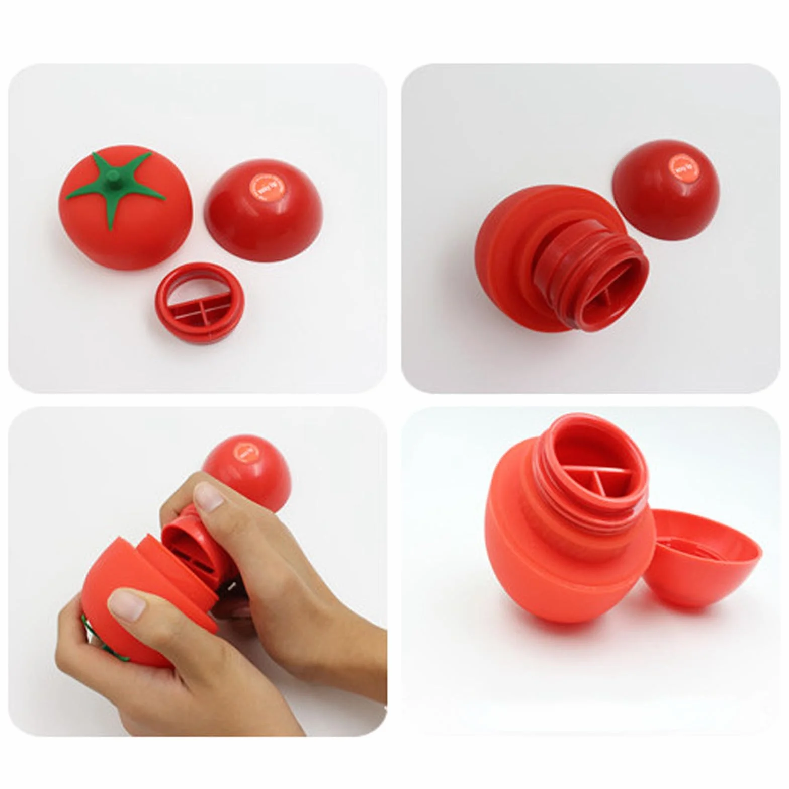 Lip Sucker Plumper, Lip Pump a Forma di pomodoro Lip Enhancer, Silicone Lip Plumper Strumento per Donne, Lip Sucker Plumper, Dispositivo Lip Plumper, Strumento Di Bellezza per Labbra per Ragazze