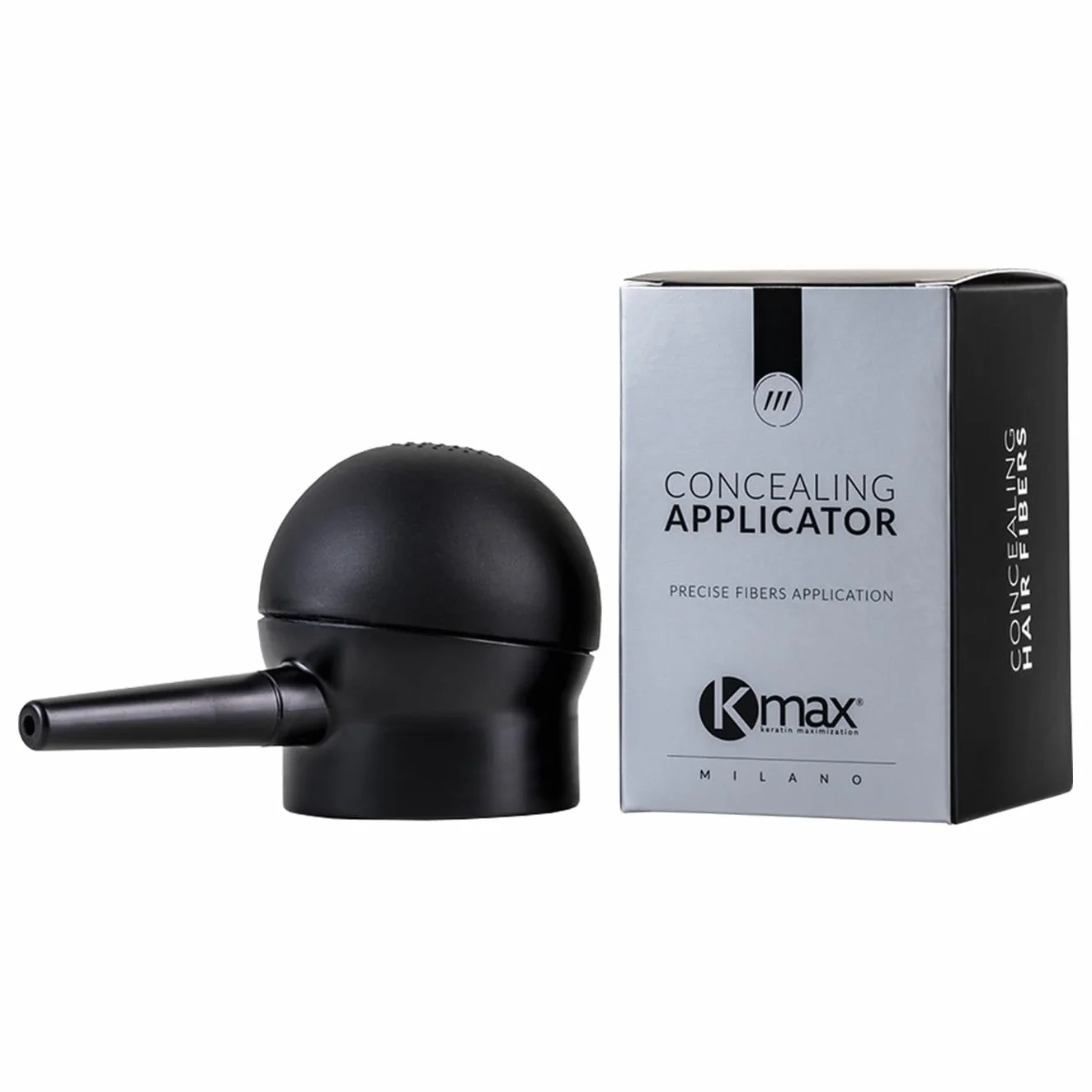 Kmax - Applicatore per fibre capillari anti diradamento capelli
