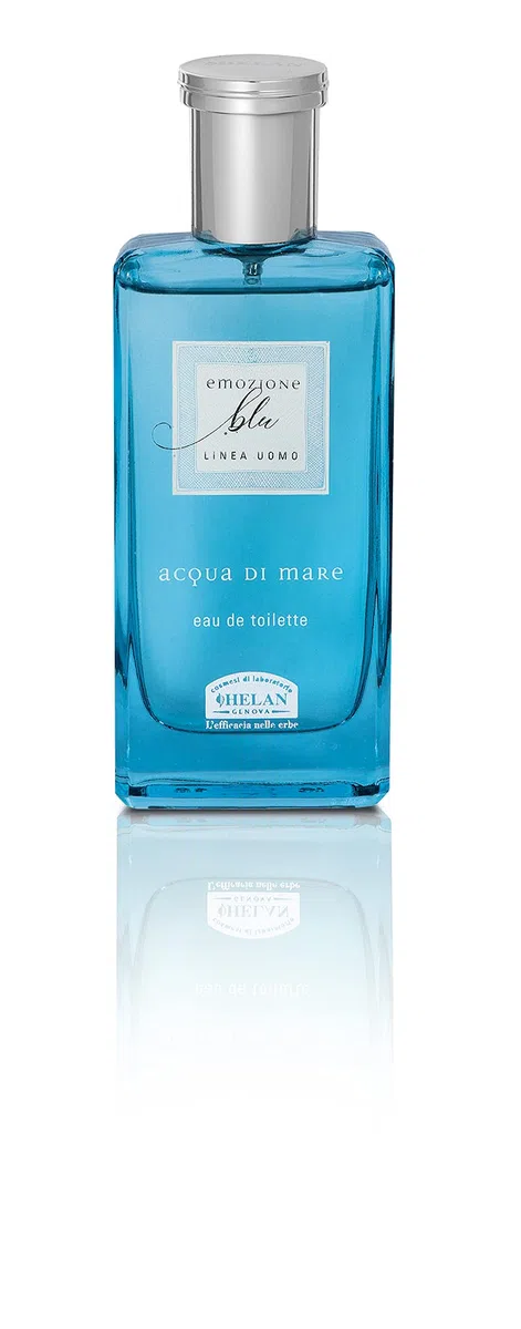 Helan, Emozione Blu - Profumo Uomo e Donna Fresco e Delicato, Eau De Toilette dalla Fragranza Marina Frizzante di Grande Vitalità, con Bergamotto di Calabria e Limone di Sicilia, 50 ml