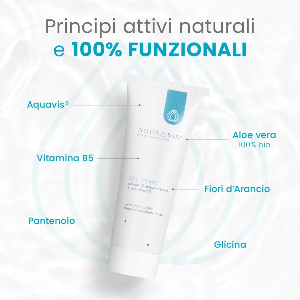 Aquavis - Aquavis Gel Puro Lenitivo per Pelle Acneica 75ml - 988153211