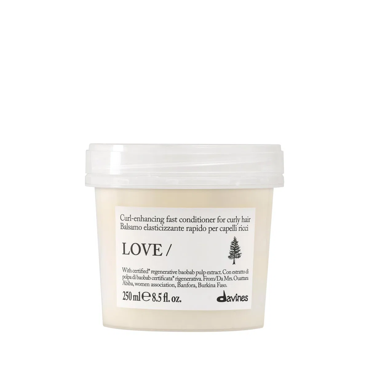 Davines LOVE CURL Conditioner - Per capelli mossi e ricci - Districa rapidamente - 250 ml