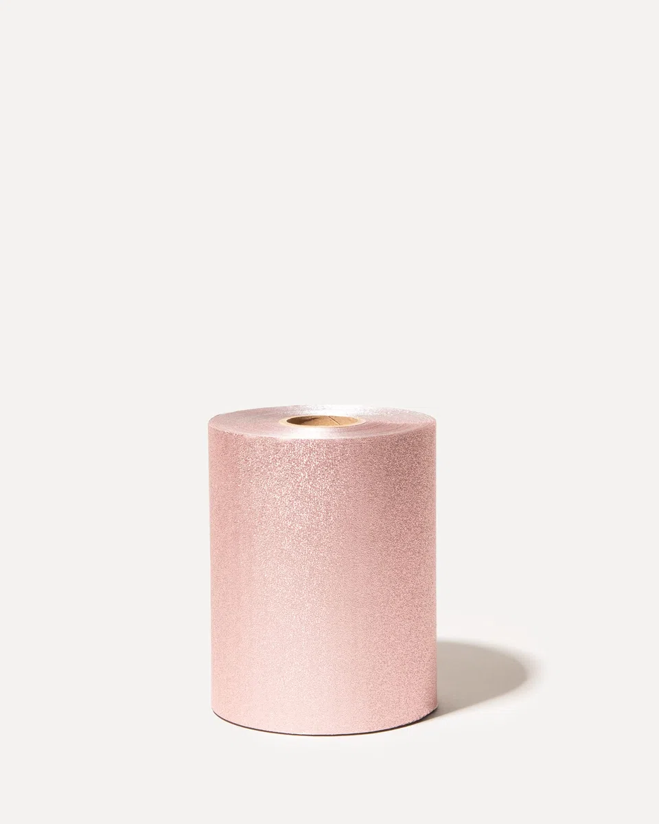 Lamina per capelli in rotolo Framar Rosé goffrata, lamina per mèches, lamina per mèches, lamina per parrucchieri per mèches, lamina per mèches, fogli di lamina Framar – 97,5 metri