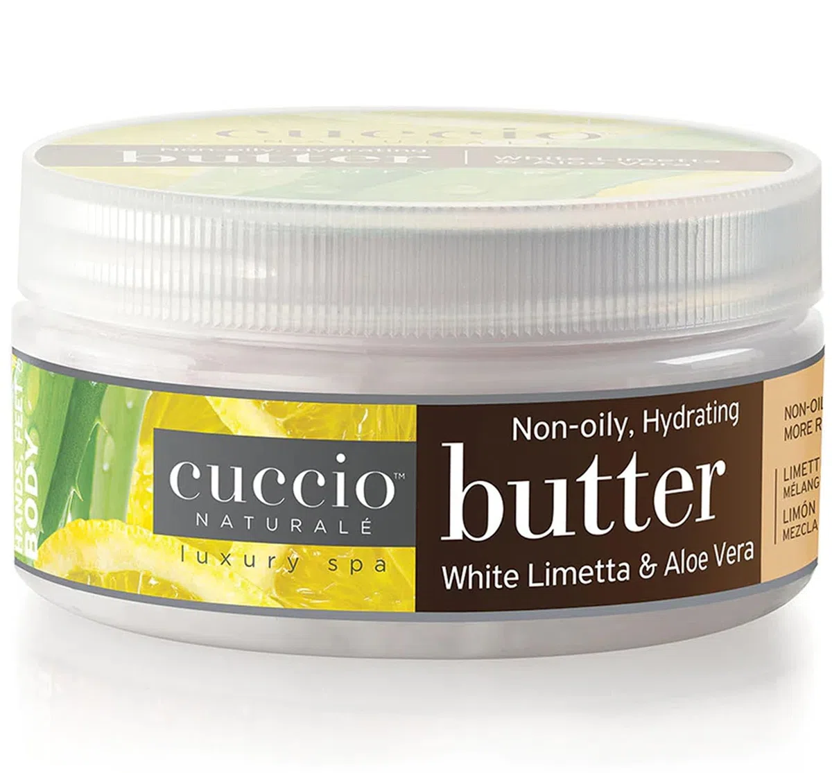 Cuccio White Limetta e Aloe Vera Baby Butter 6 Pezzi Torre Espositore