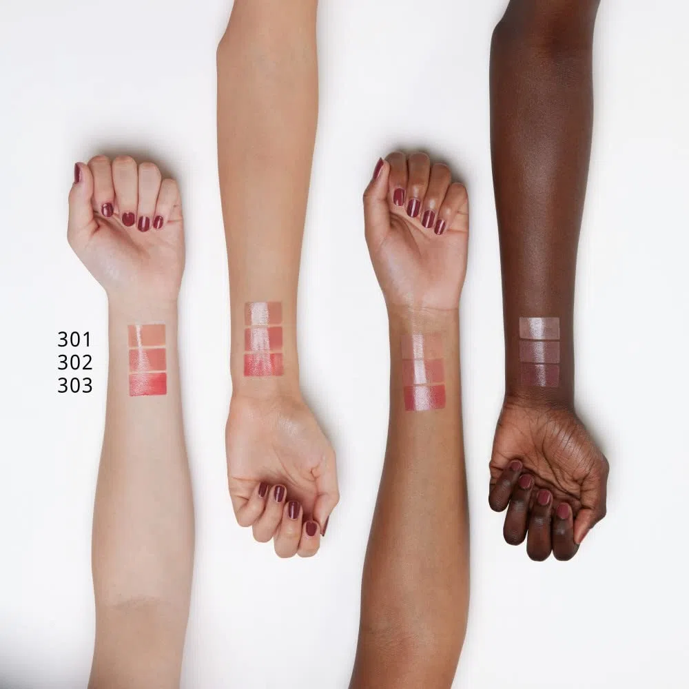 essence hydrating nude rossetto labbra, idratante, curativo, con oli, naturale (3.5g)