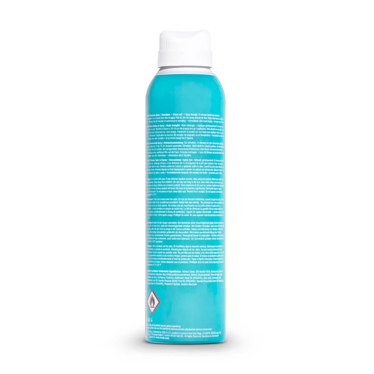 COOLA Classic Body Sunscreen Spray SPF 30, Tropical Coconut, 177ml