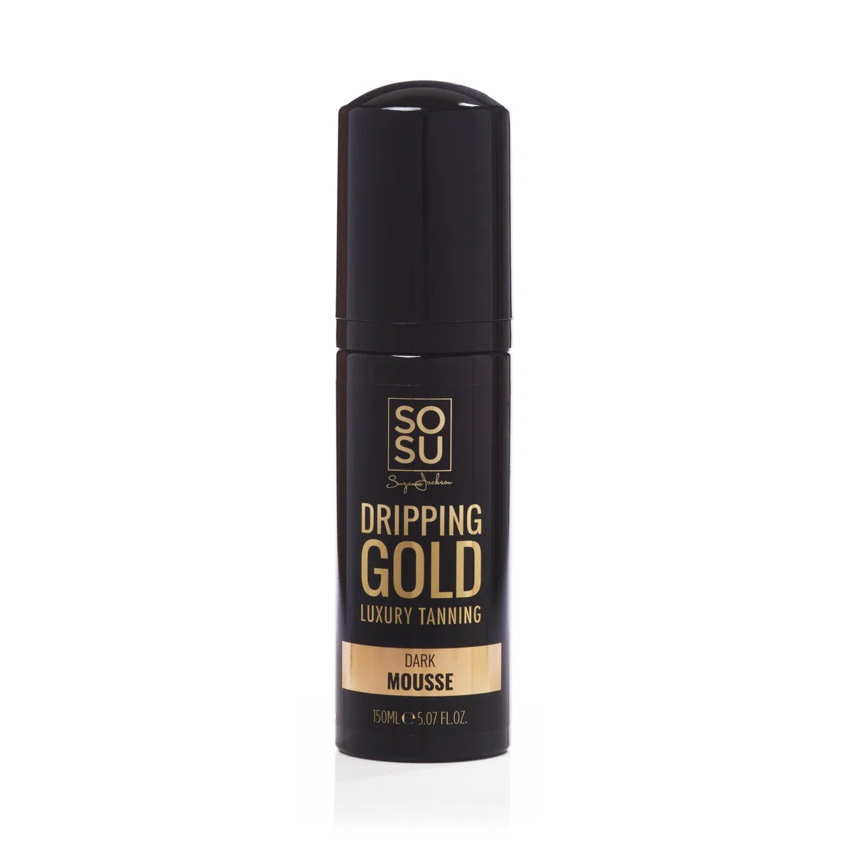 SOSU - mousse abbronzante dorata, 150 ml, formulato con acido ialuronico, vitamine A ed E! Vegano, senza esperimenti sugli animali e senza parabeni. Scegliete media, scuro o ultra scuro.