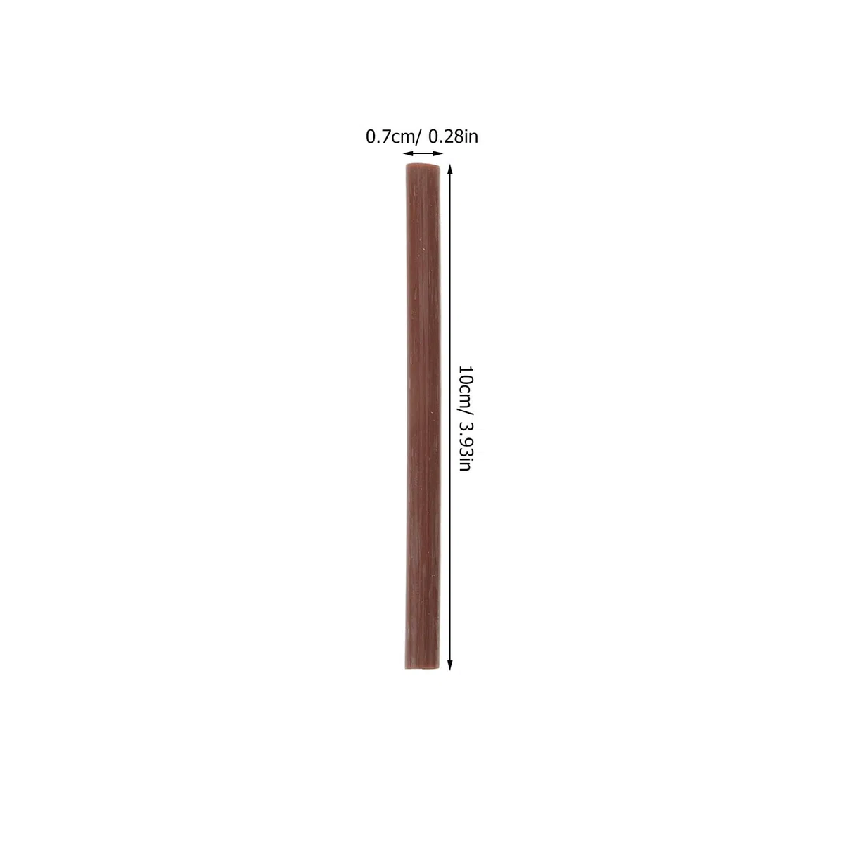 Gatuida Stick Colla per Extension Chioma Tecnologia Nano a Fusione Calda, 48 Pezzi Marrone, Applicazione Rapida per Uso Professionale e Fai-da-te