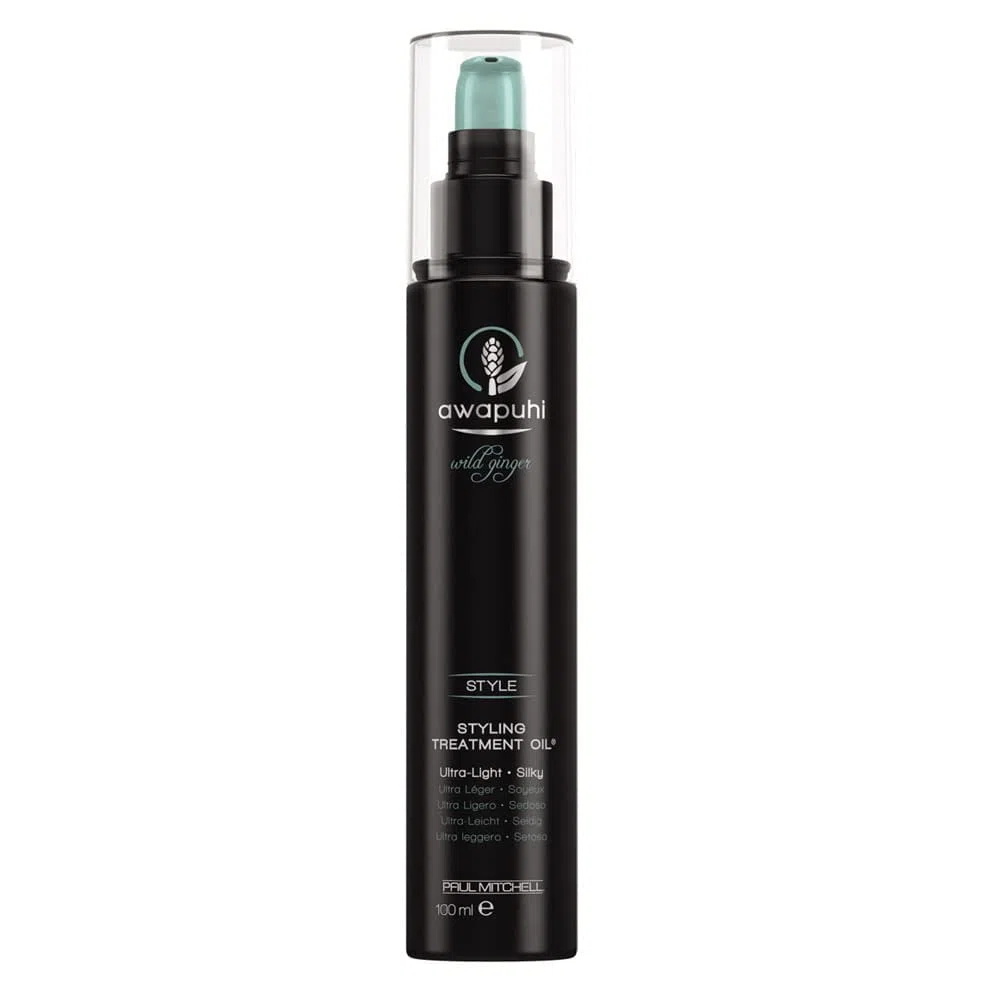 Paul Mitchell Awapuhi Wild Ginger Styling Treatment Oil, olio sigillante, ultra leggeron e setoso, per tutti i tipi di capelli - 100 ml