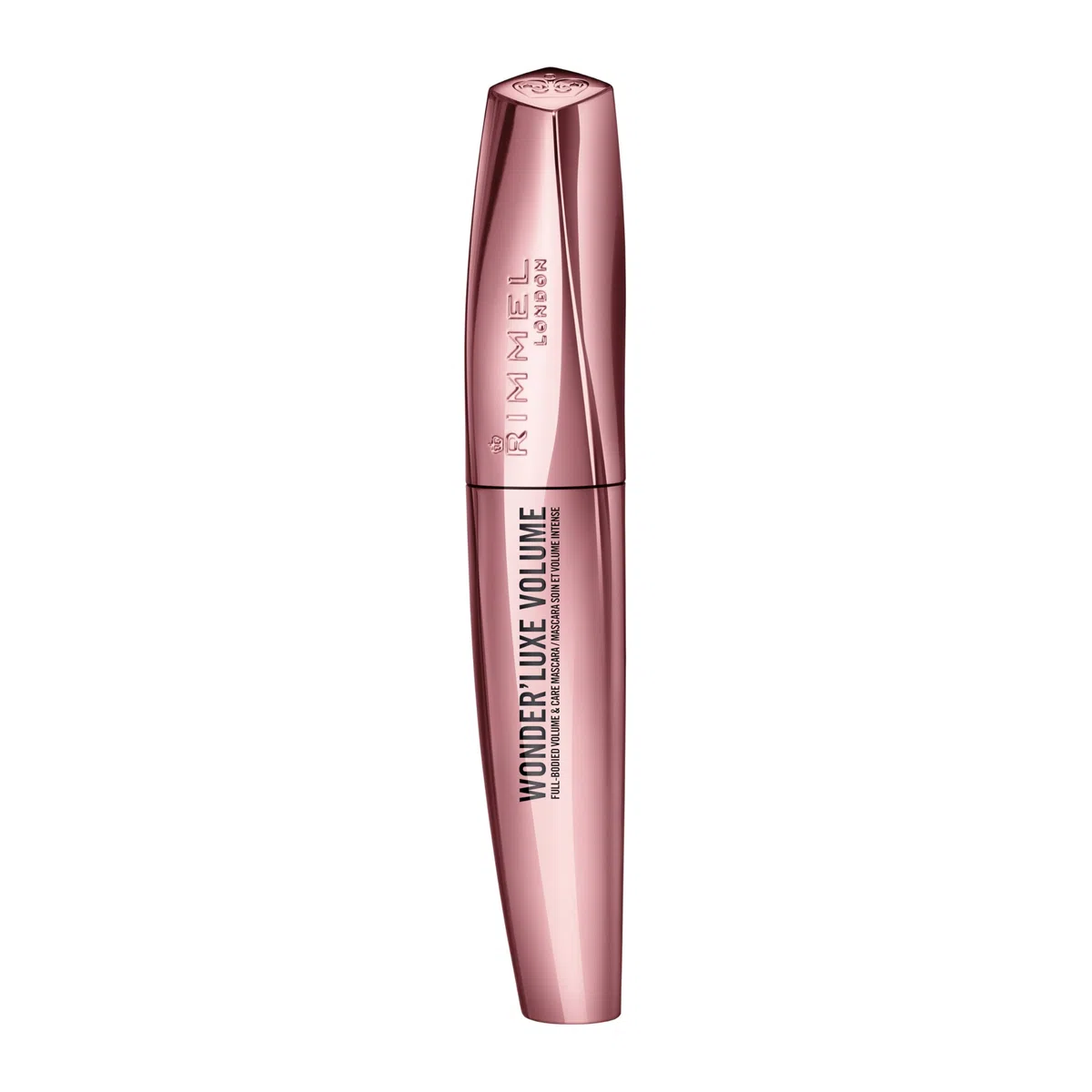 Rimmel London Cofanetto Regalo Live Your London Look, Pochette con Mascara Wonder'Luxe Volume, Matita Occhi Scandal'Eyes Kohl Black Waterproof e Rossetto Liquido Thrill Seeker Lip Latex