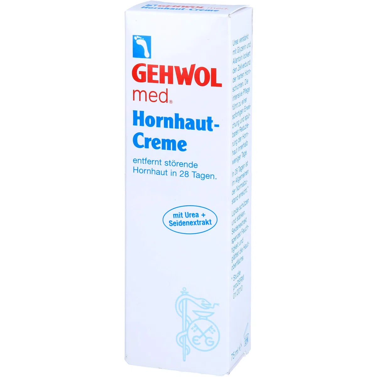 Gehwol med, Hornhaut Creme, crema piedi esfoliante, 75 ml