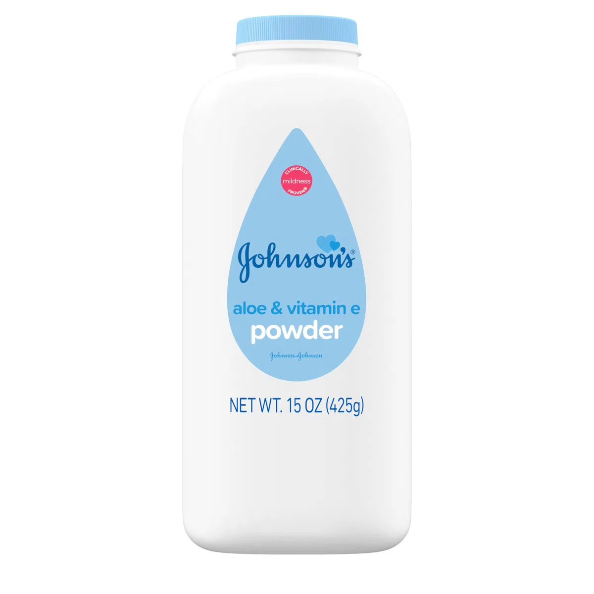 Johnson's Pasta di mais baby puro in polvere con aloe e vitamina E 425 ml
