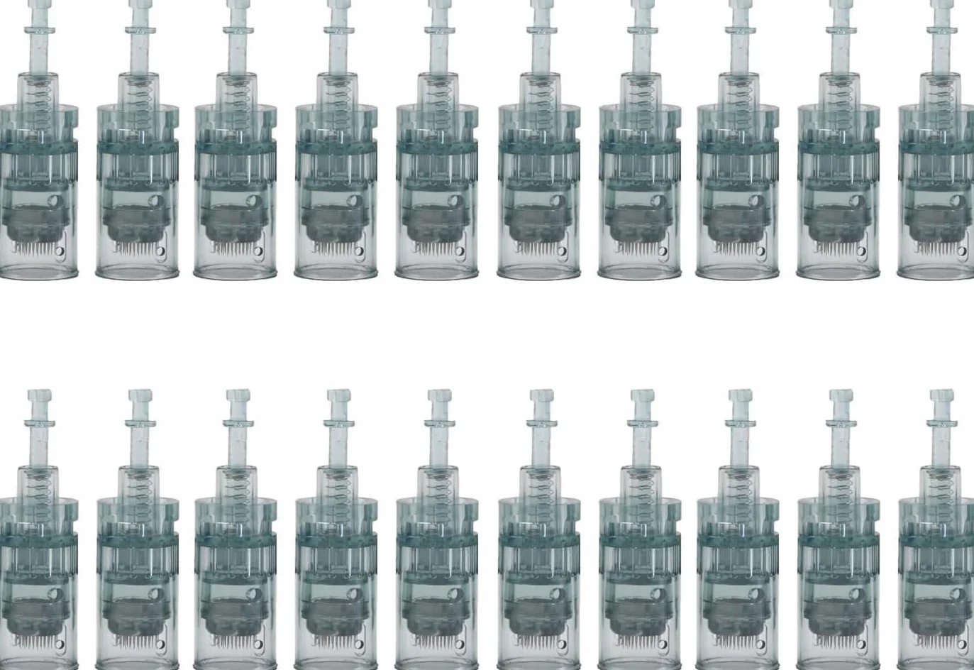 20PCS Dermapen Ultima M8 Microneedling Pen 16 Pins Cartucce di Ricambio Smaltimento Microneedling Viso Cartucce per Penna Microneedling