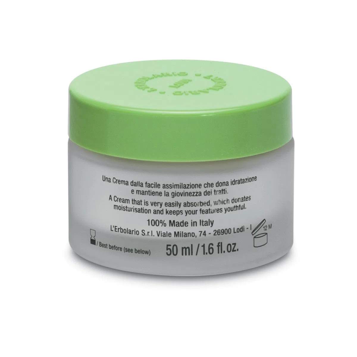 Crema viso idratante all'elicriso e all'aloe 50 ml