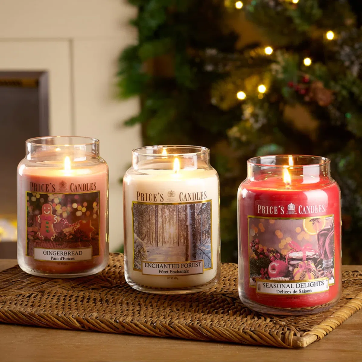 Price's Candles - Candela in Giara Grande Frangipani - Durata Fino a 150 ore di Combustione
