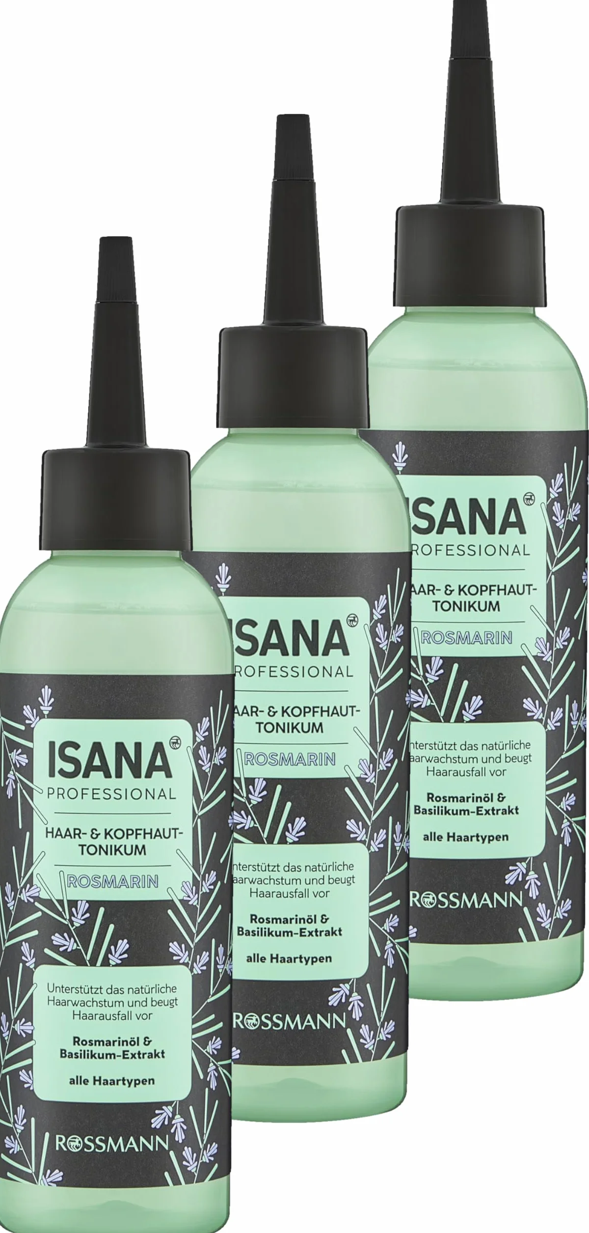 Tonico per capelli e cuoio capelluto al rosmarino, 150 ml (450 ml (3x 150ml))