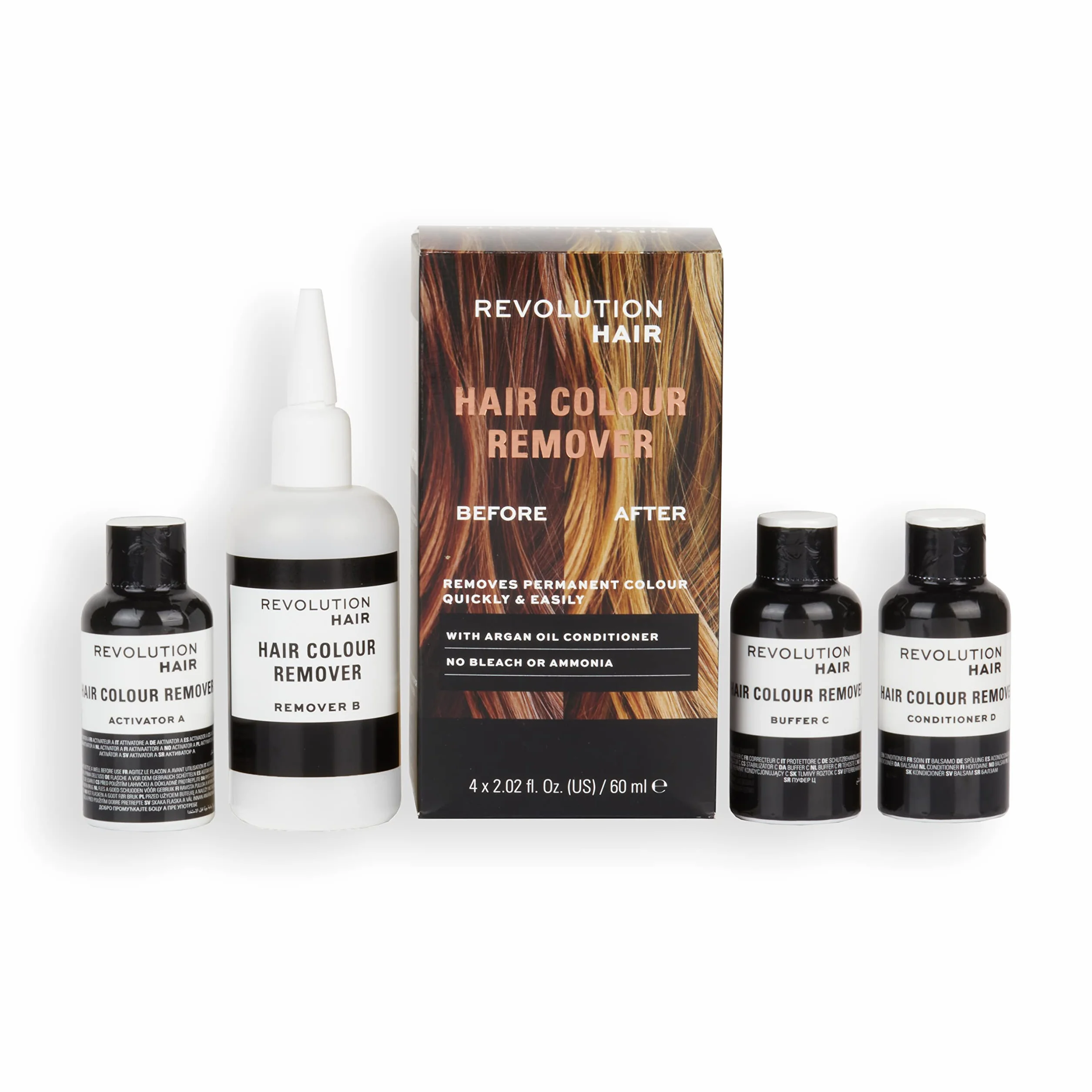 Revolution Haircare London, Prodotti per rimuovere il colore, 3x60ml
