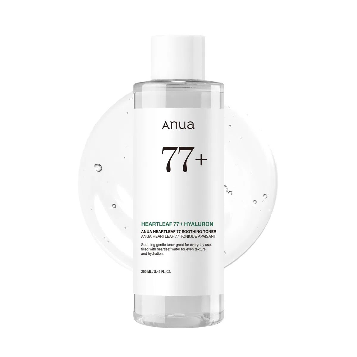 Anua Heartleaf 77 Soothing Toner – Tonico Viso Lenitivo Idratante Pelle Sensibile, Acne-Prone, Non Comedogenico, Calming Toner Korean Skincare (250ml)