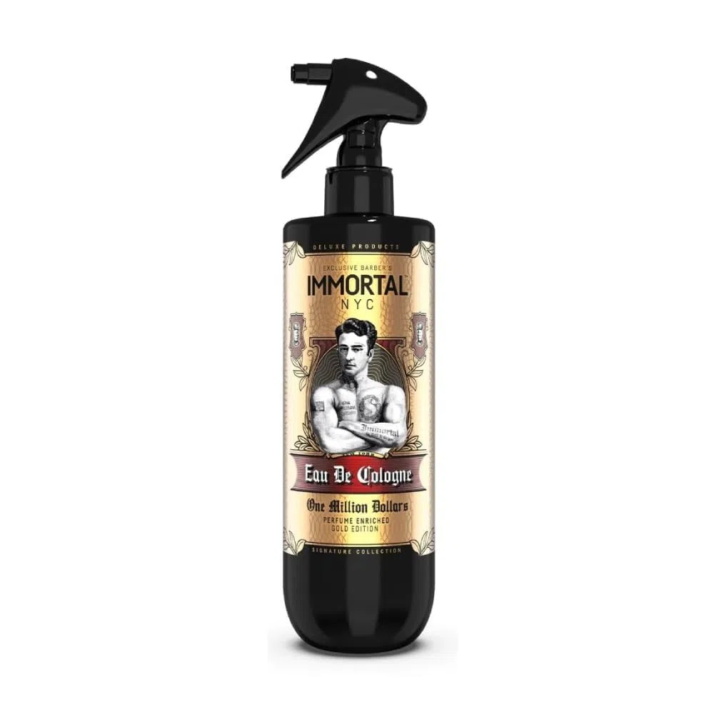 Colonia Dopo Barba Spray Eau De Cologne One Million Dollars 500ml Immortal
