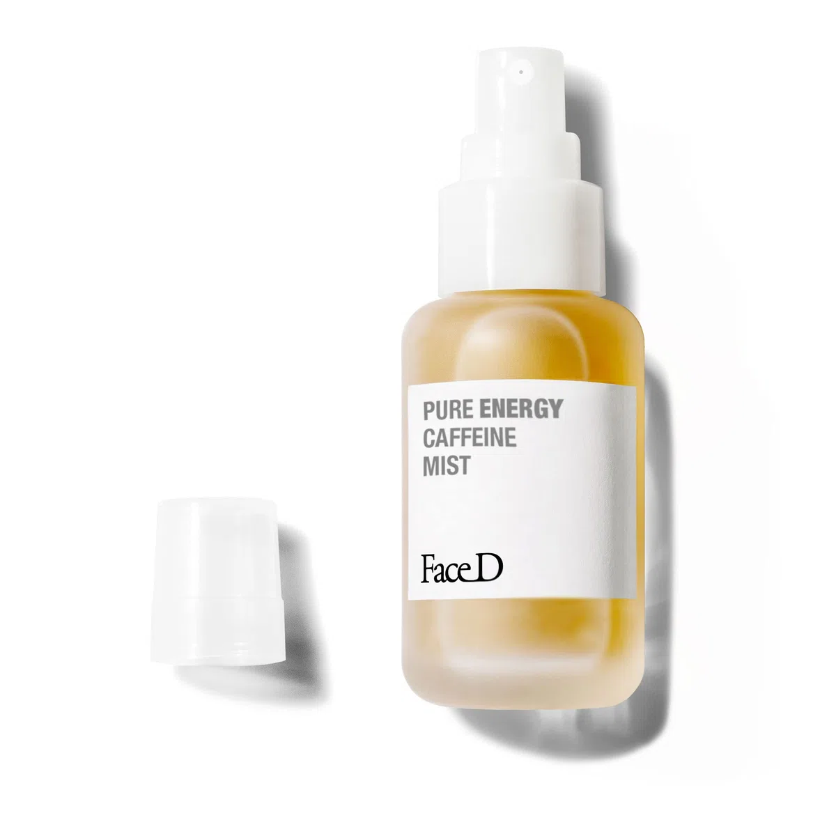 Face D - Pure Caffeine Tonico Viso Spray ad azione Energizzante con Caffeina e Prebiotici, 50ml