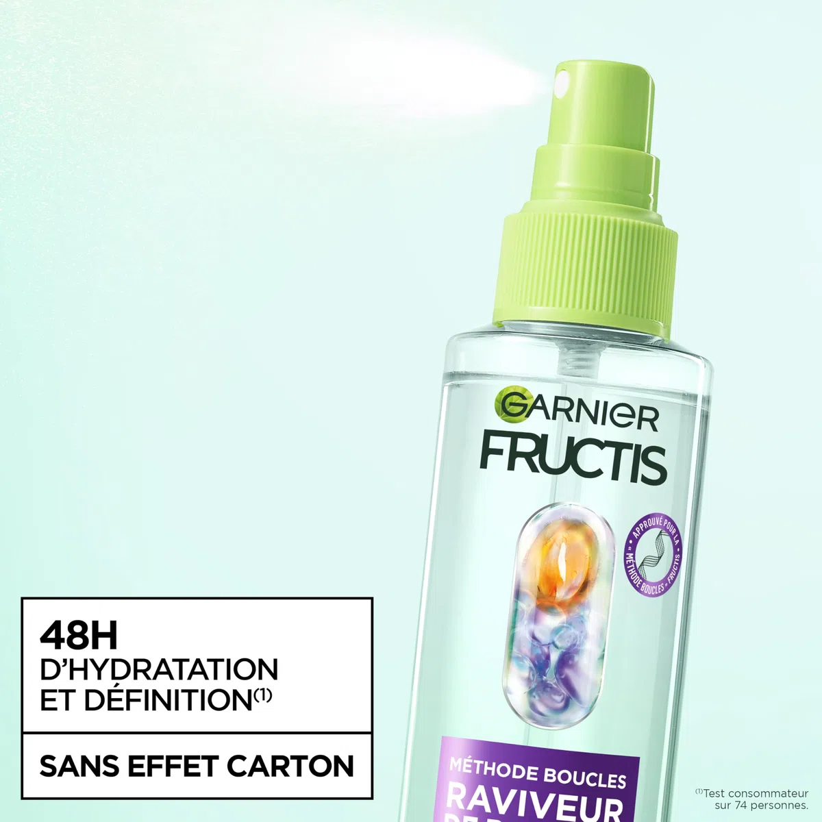 Garnier Fructis Metodo Riccioli Routine Shampoo, Maschera, Spray Idratante con Acido Ialuronico e Burro di Karité