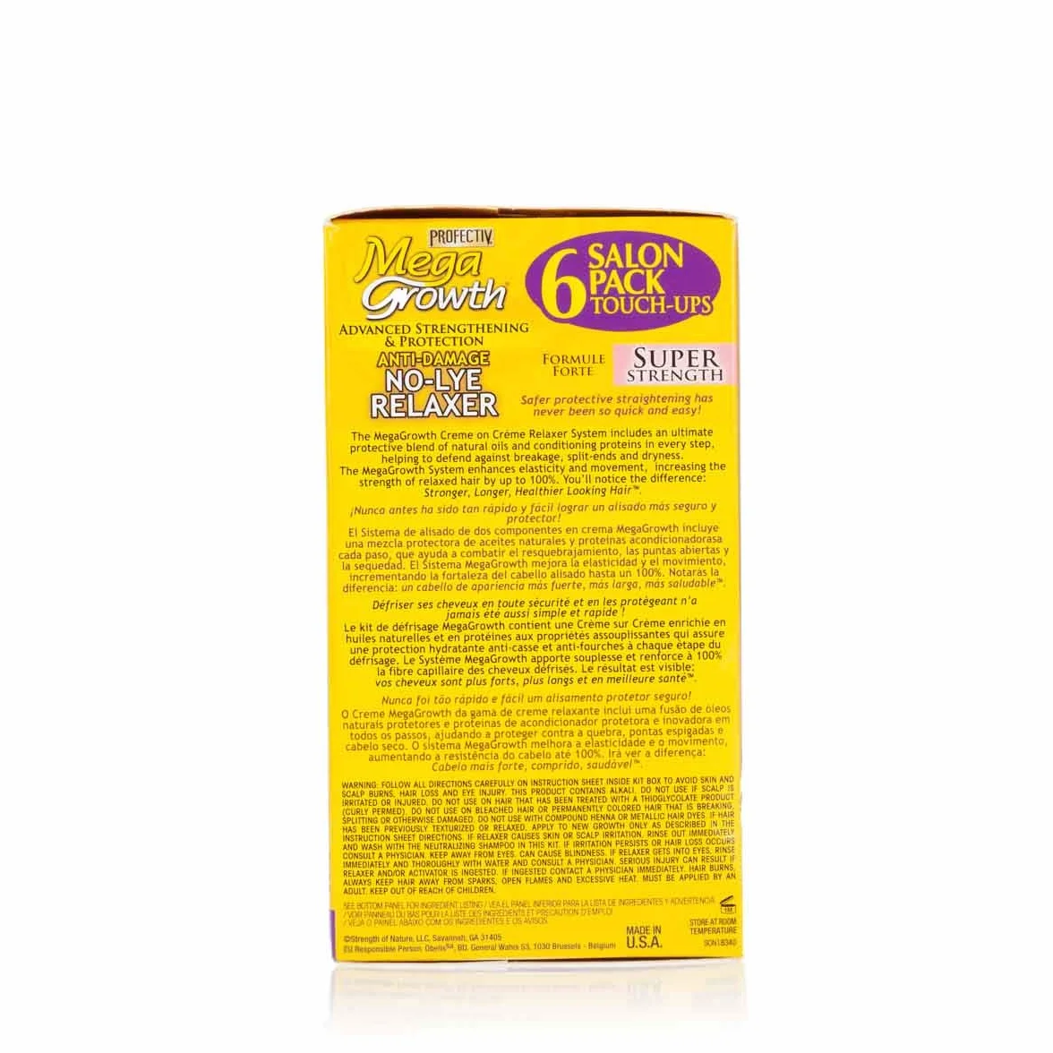 Profectiv Mega Growth Relaxer 6 Salon Pack Super