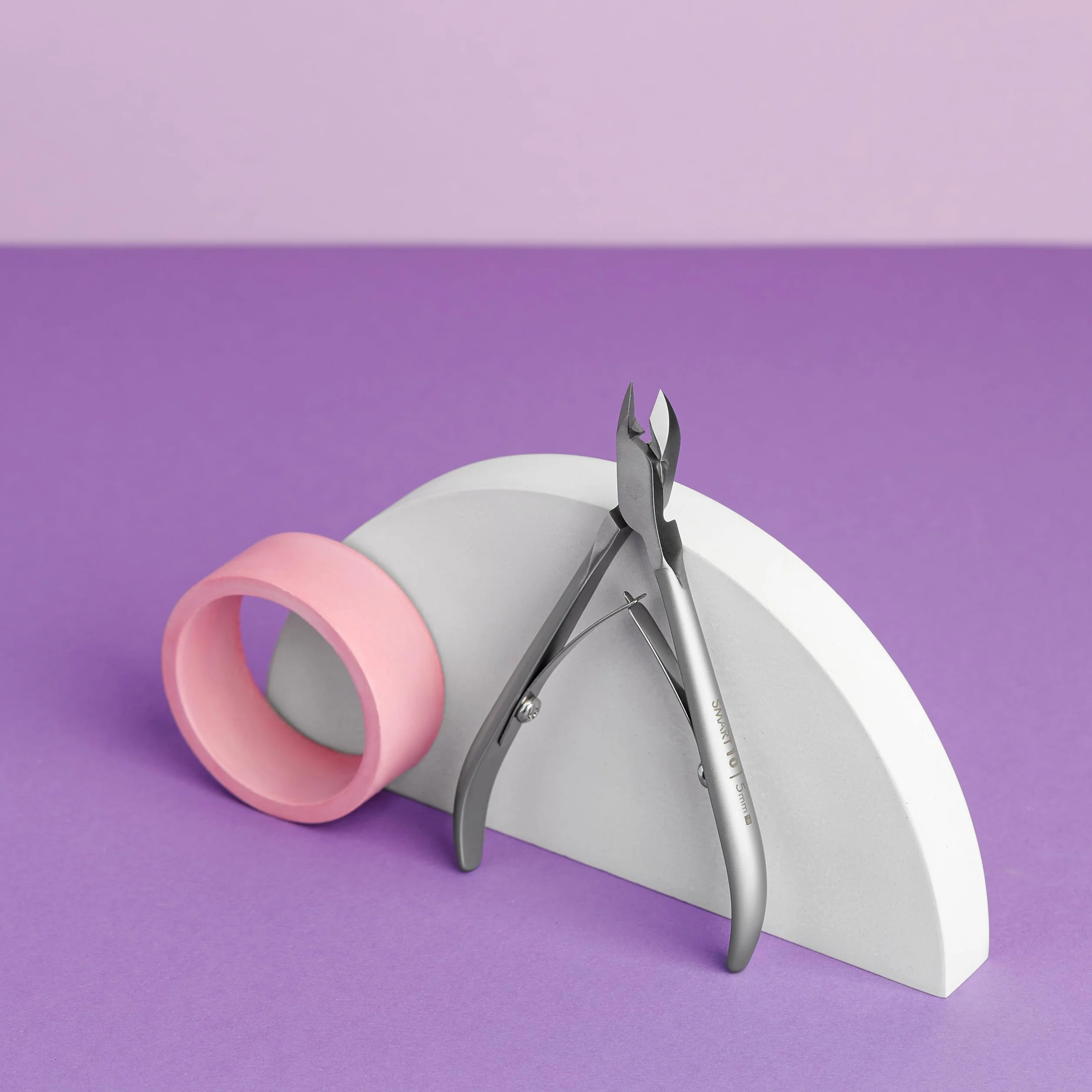STALEKS PRO by Natury Nails Pinza professionale per cuticole 5 mm. Acciaio inossidabile. Smart 10-5