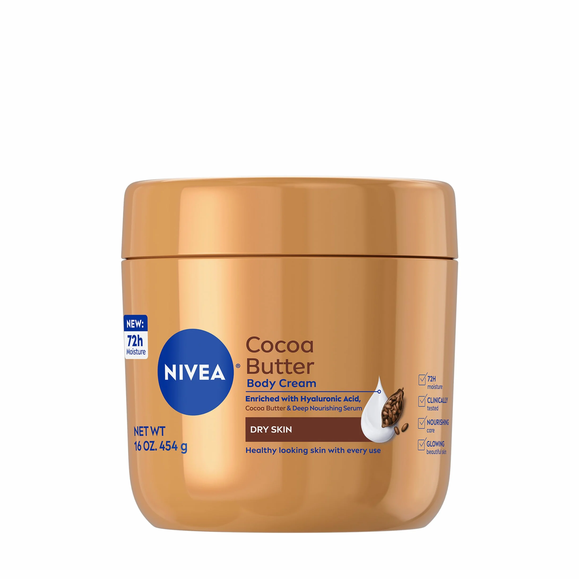 Nivea - crema per il corpo al burro di cacao, 439 g