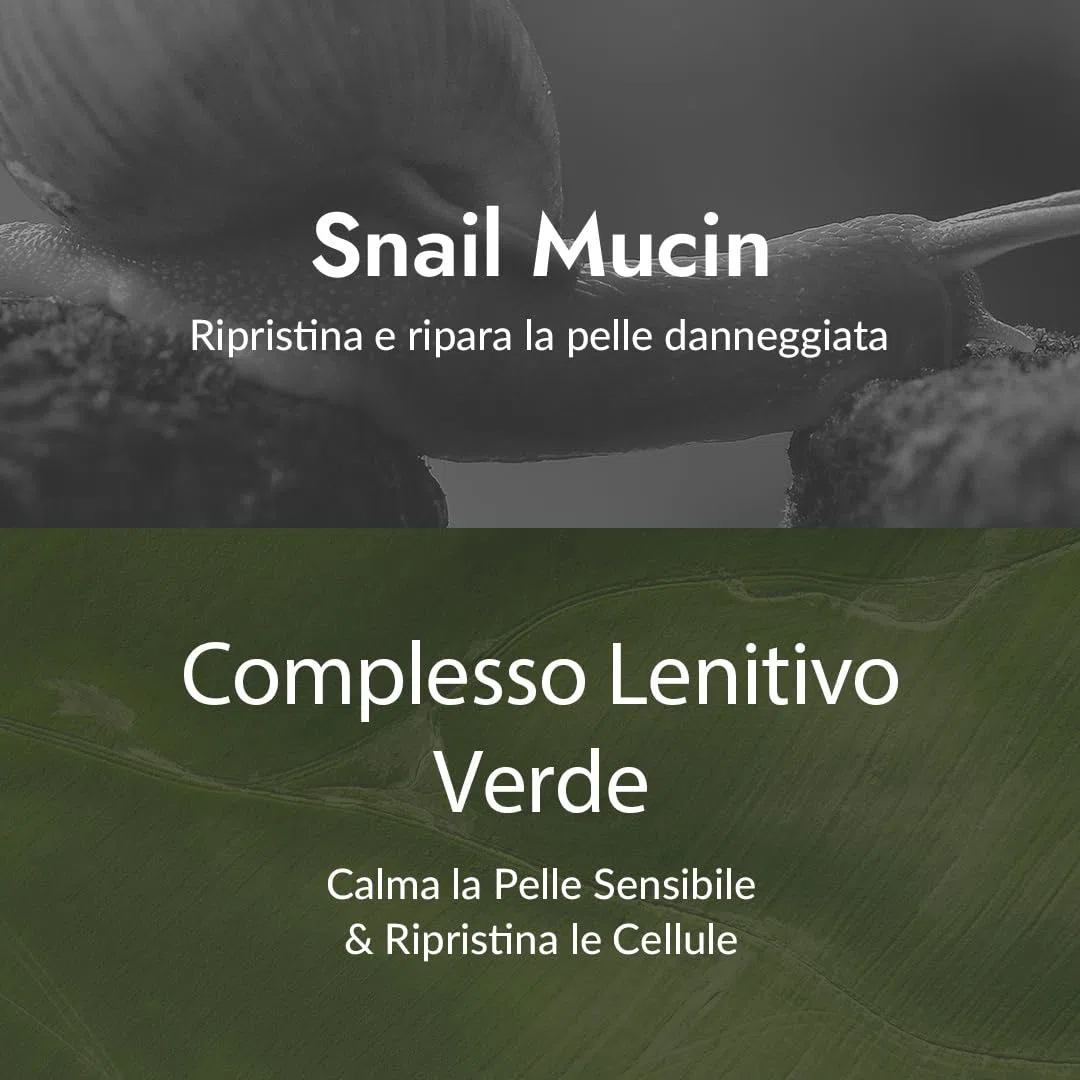[Mizon] Crema riparatrice a la bava di lumaca (75 g), crema idratante per il viso con estratto di mucina di lumaca, cosmetico coreano tutto in uno, cura delle rughe e delle imperfezioni
