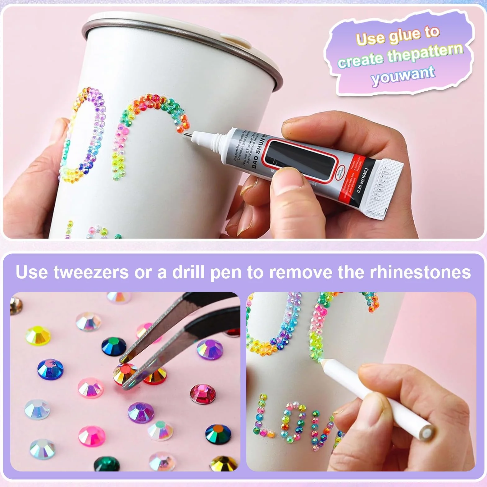 Yozexin Bedazzling Kit (Multicolor-42)