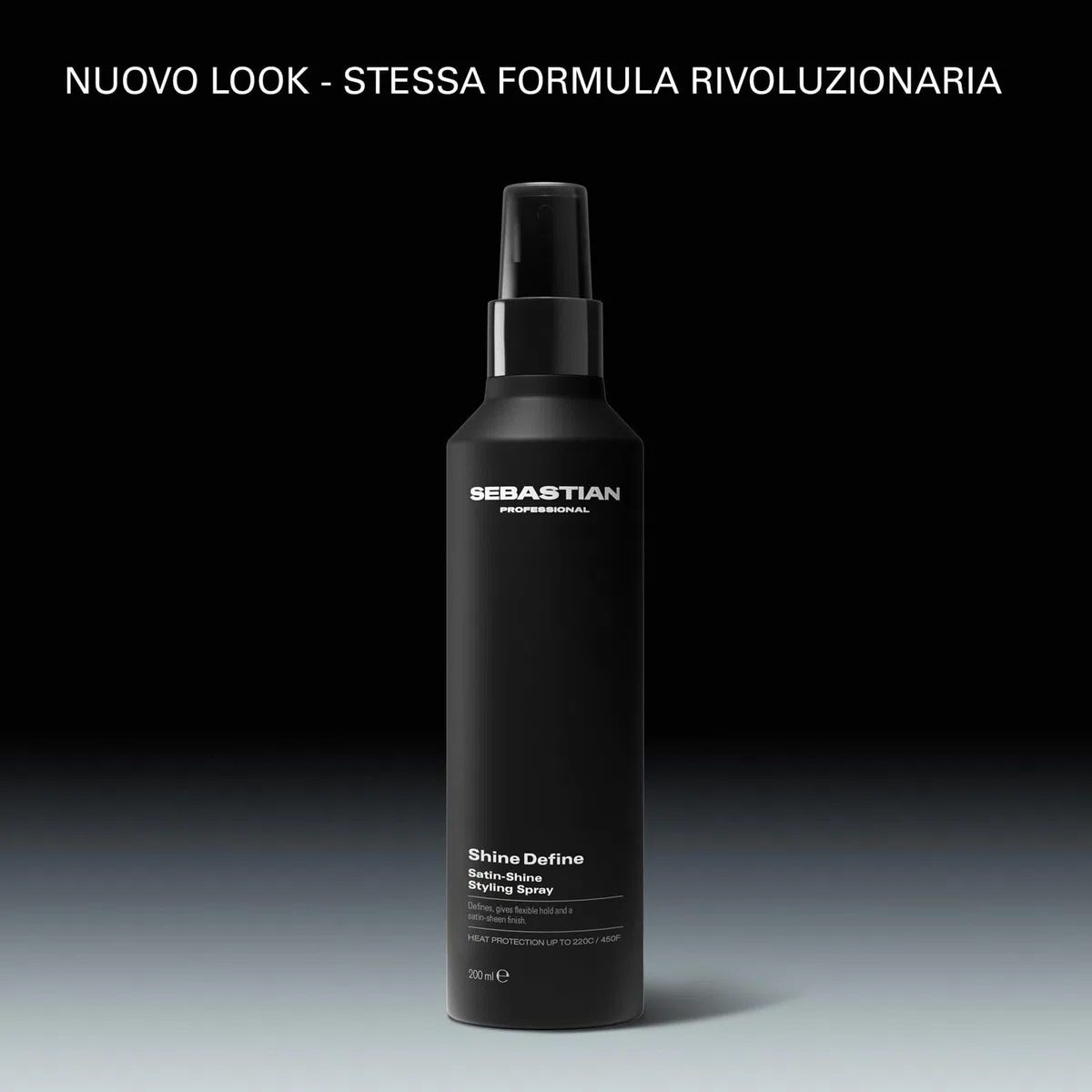 Sebastian Professional Shine Define Satin-Shine Styling Spray – Spray styling con protezione termica, definisce i capelli con tenuta flessibile e finitura luminosa, 200ml