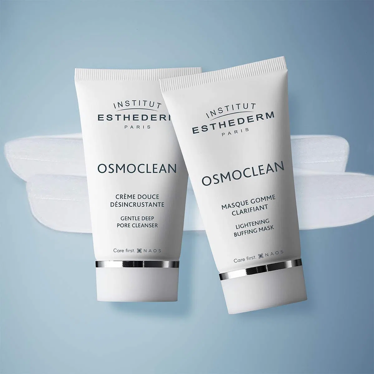 Institut Esthederm – Osmoclean crema esfoliante delicata – Detergente esfoliante senza granuli – Rimuove istantaneamente impurità e residui di inquinamento – Tubo 75 ml