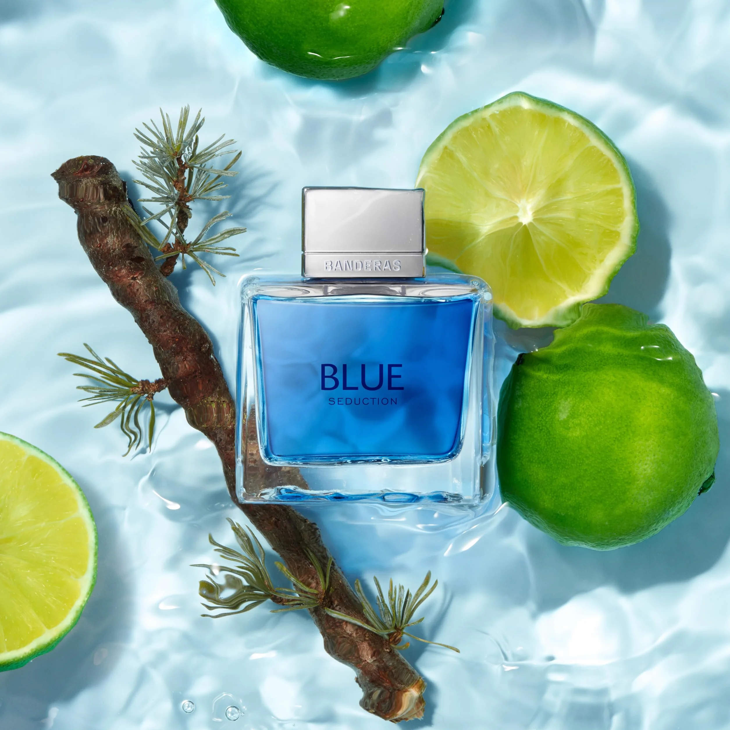 Banderas Perfumes, Blue Seduction, Eau de Toilette Spray per Uomo, 200 ml