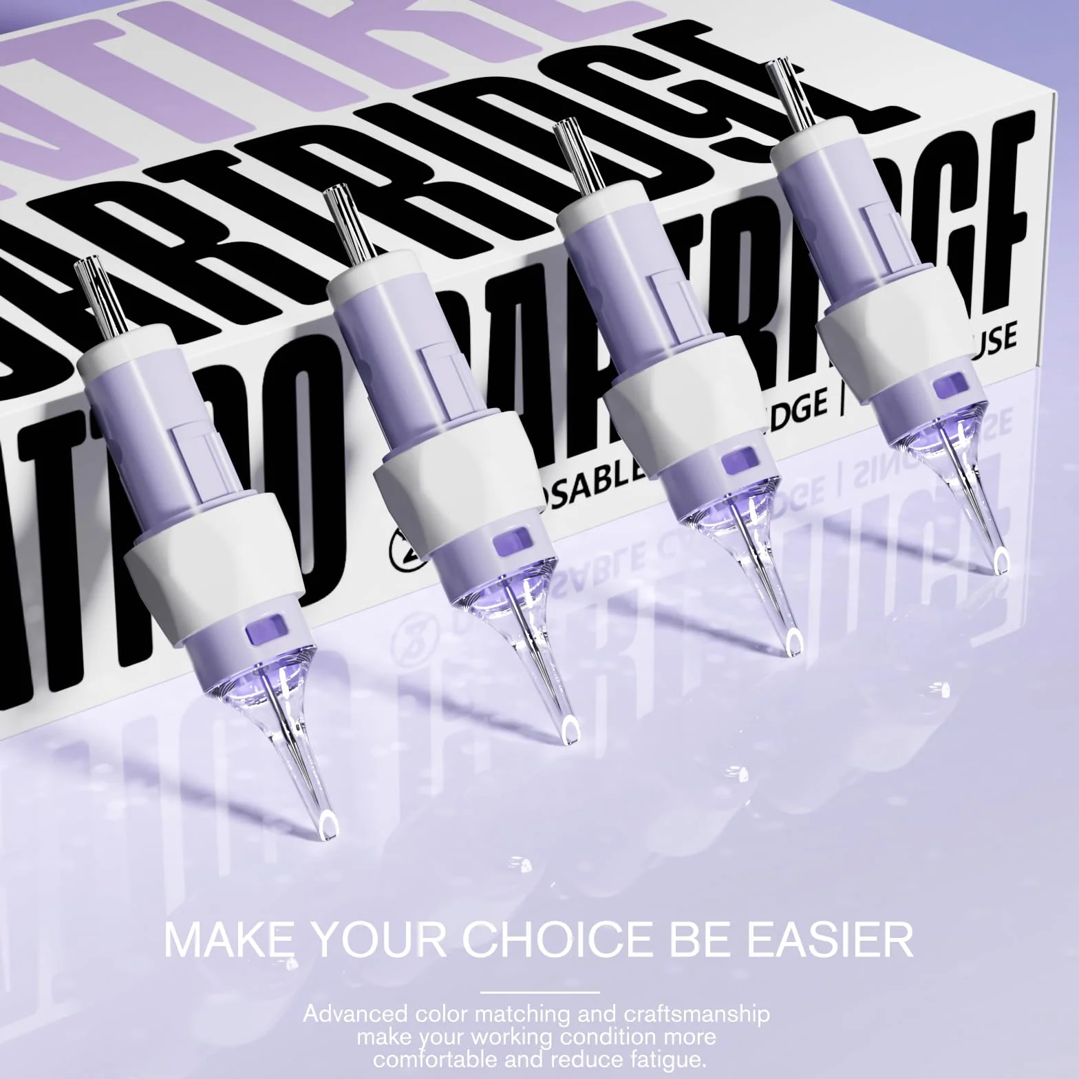 20 Pezzi Aghi Tattoo Professionale Sterilizzate #12(1RL) Standard Round Liner 0.35MM Cartucce Tattoo Aghi per Tatuaggi con Impugnatura in Silicone per Macchinetta Tatuaggi