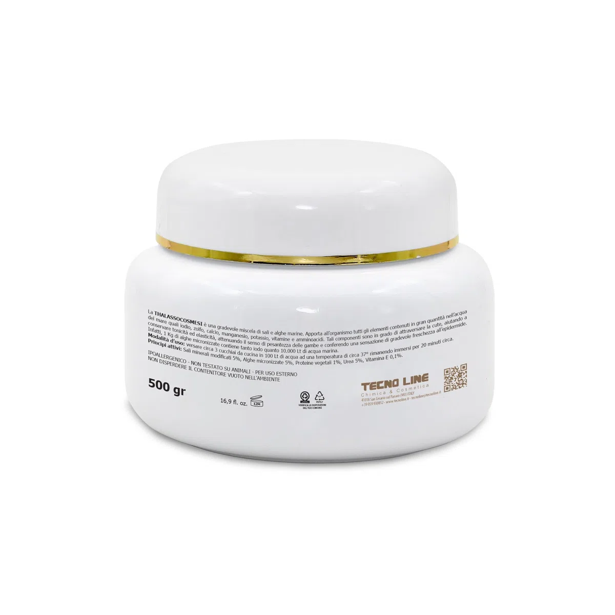 Thalasso Cosmesi, Sali e alghe marine profumate per Vasca Idromassaggio, 500 gr