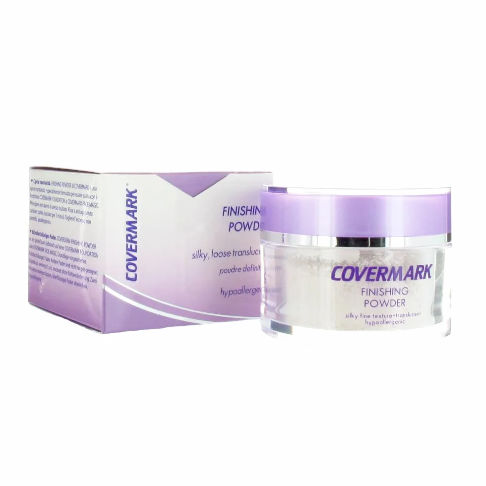 Covermark Finishing Powder Camouflage, Cipria in Polvere Libera Ipoallergenica, Con Effetto Opacizzante, Formato 25g