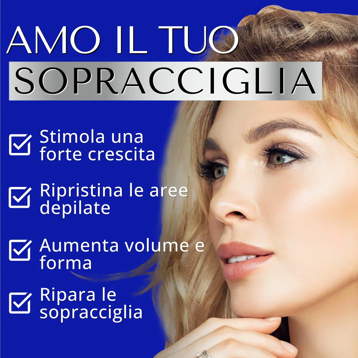 SIERO SOPRACCIGLIA RICRESCITA RAPIDA per Sopracciglia Perfette Donna e Uomo - con Péptidi Attivi e Acido Ialuronico - Risultati in 8 Settimane - Brow Serum di DERMAWORKS