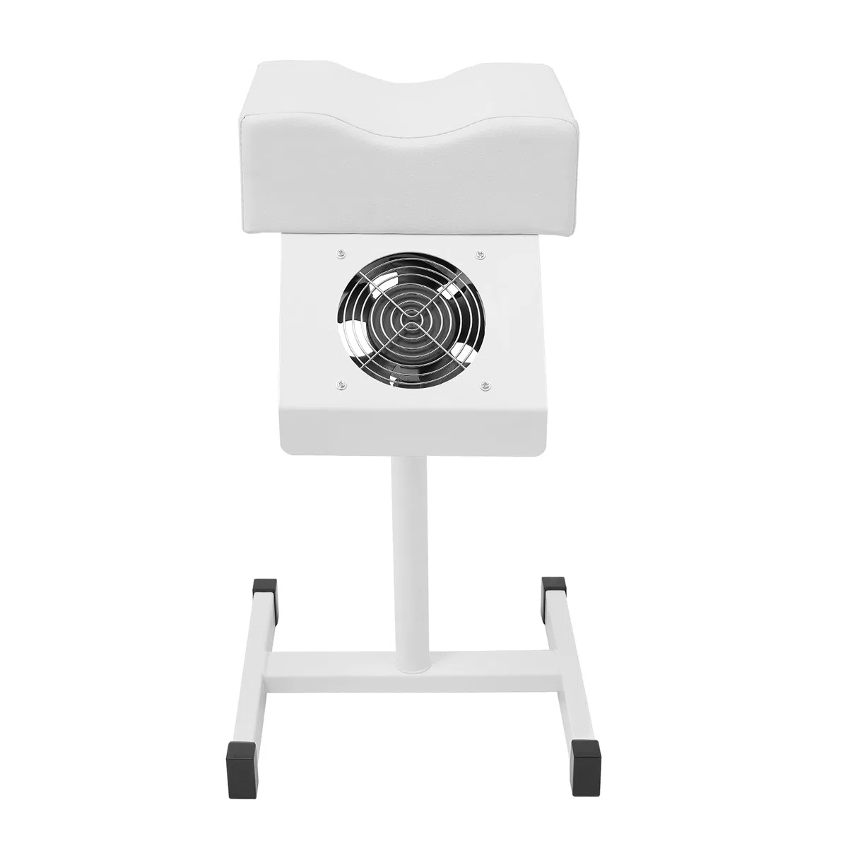 Panca per unghie con aspirapolvere, pedicure sgabello sedia, salone di bellezza poggiapiedi con aspirapolvere, poggiapiedi manicure per saloni, spa commerciali (bianco)