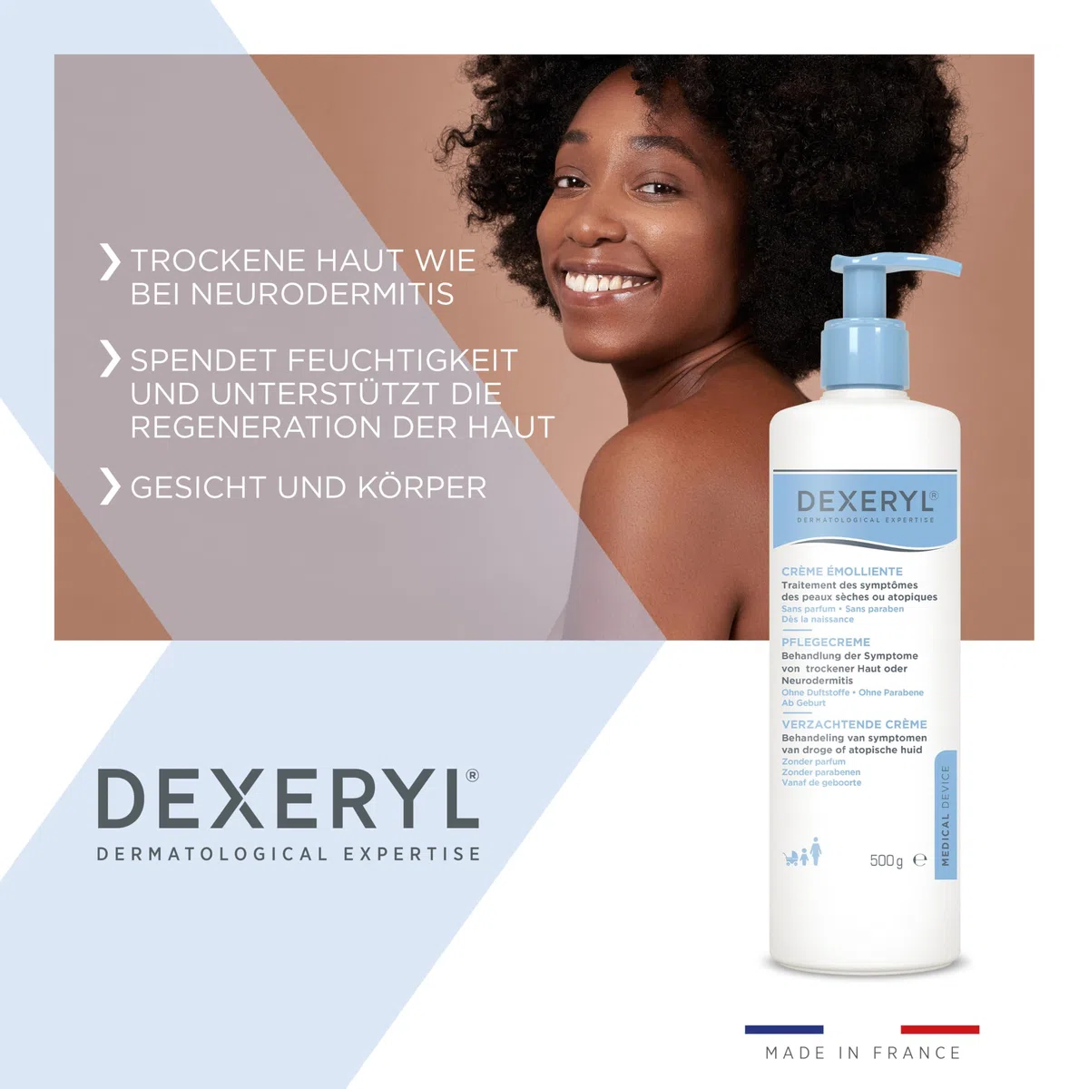 DEXERYL Moisturizing CREMA PELLE SECCA 500G