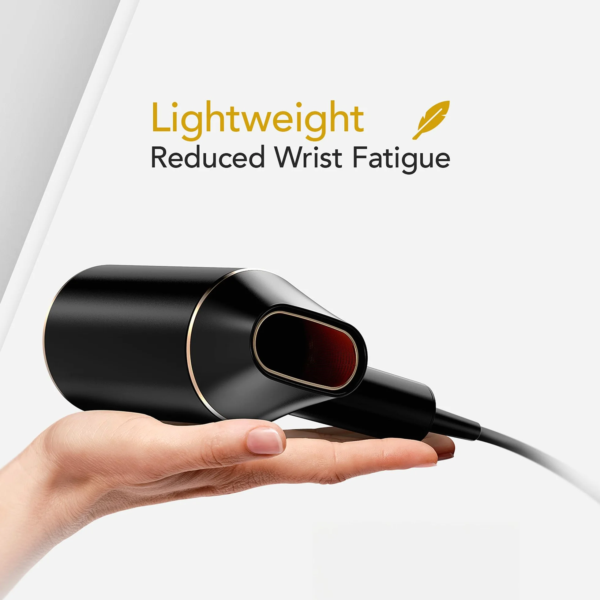 WAHL Ionic Flow Hairdryer, Asciugatura professionale, senza effetto crespo, potente, leggero, getto freddo, concentrazione del calore, diffusore, velocità elevata, styling, compatto, da viaggio