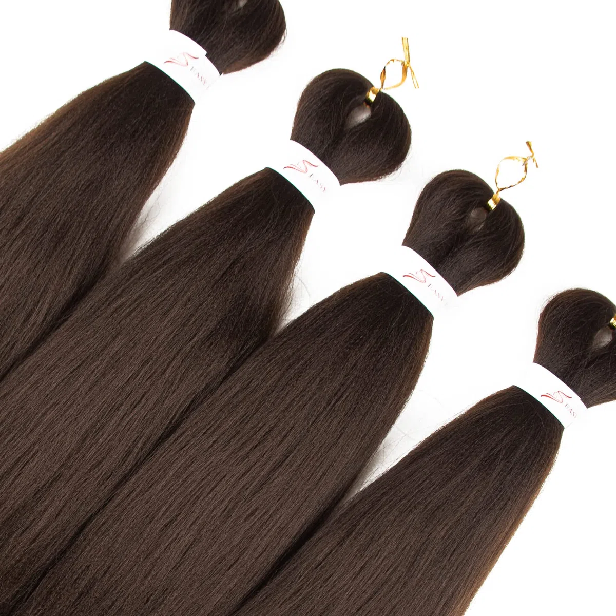 Pre-stretched Braiding Hair Professional Easy Crochet Braid Hair 26 Inch 8 Packs Hot Water Setting Soft Synthetic Braiding Hair Extension for Twist Senegalese Crochet Hair (26 inch, 4#)