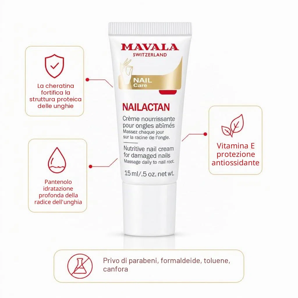 Mavala Nailactan Nutritive Nail Cream 15ml