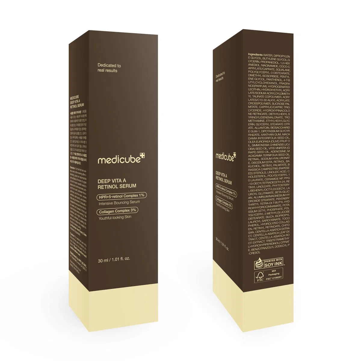 medicube Deep Reviving Bakuchiol Retinol Serum – Siero anti-età con retinolo e bakuchiol – 1.01 oz