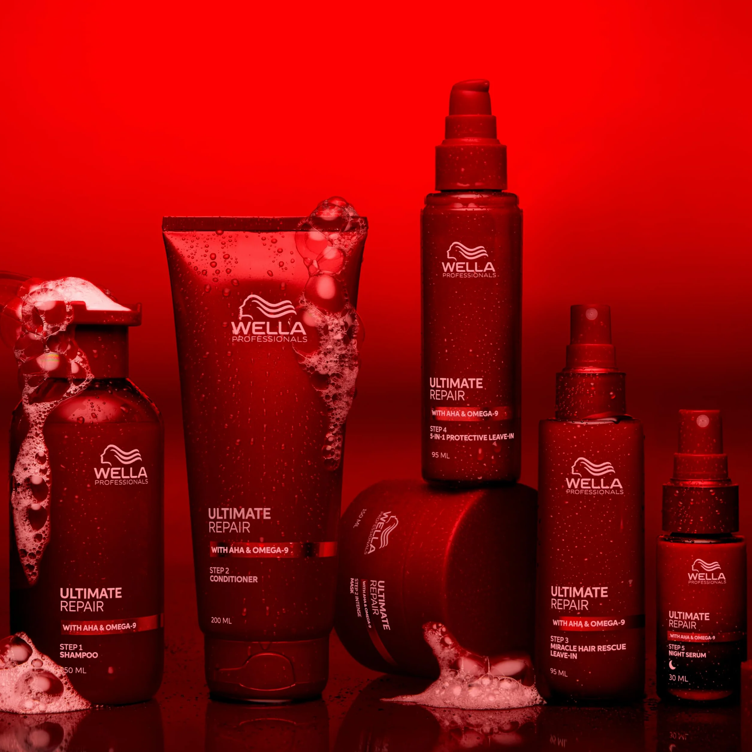Wella Professionals ULTIMATE REPAIR Mask, Maschera Professionale Ricostruisce il Capello e Dona Morbidezza, Per Tutti i Tipi di Capelli Danneggiati