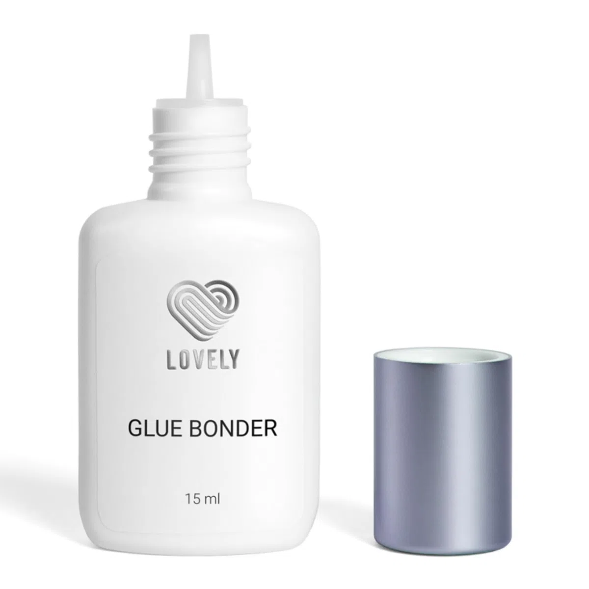 LOVELY Colla per ciglia Amplificatore & Bonder per extension ciglia da 15 ml, con estratto di camomilla – Migliore aderenza e durata di utilizzo prolungata per extension – asciugatura accelerata –